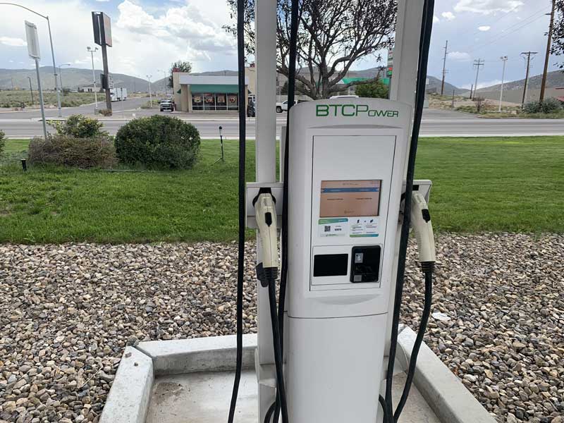 EV Charging Stations White Pine County, Ely, and Baker Nevada