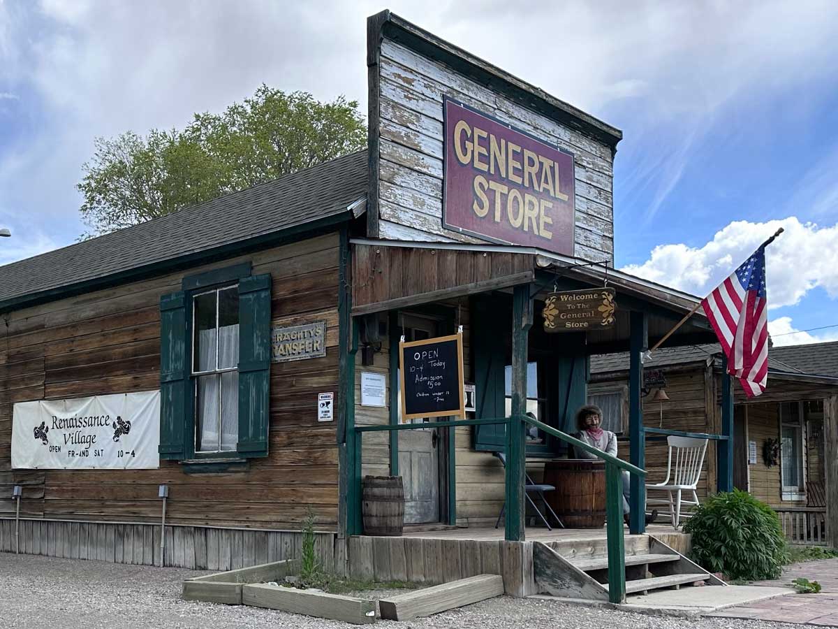 Ely Renaissance Village general store