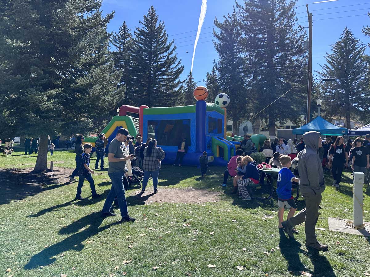 Punkin Chunkin in Ely's Veterans Park