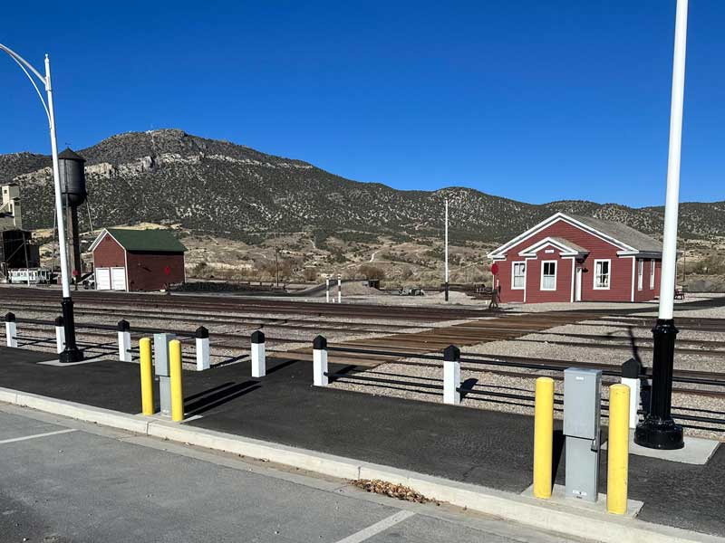 Electric Vehicle Charging Station at NNR in Ely Nevada