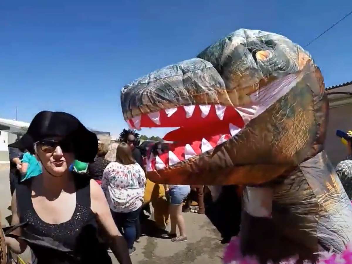 Trex Mascot Race White Pine County Horse Races