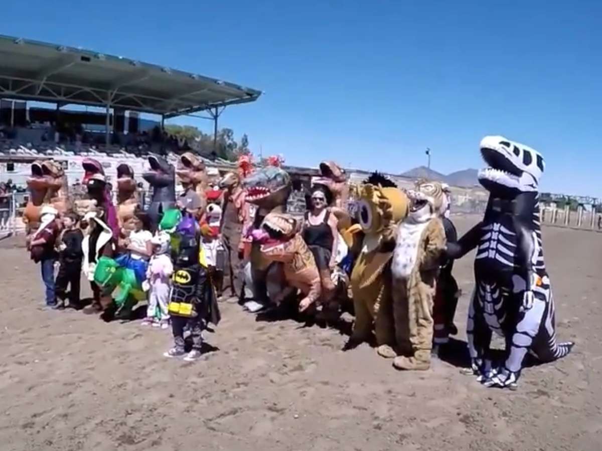 Trex/Mascot Races