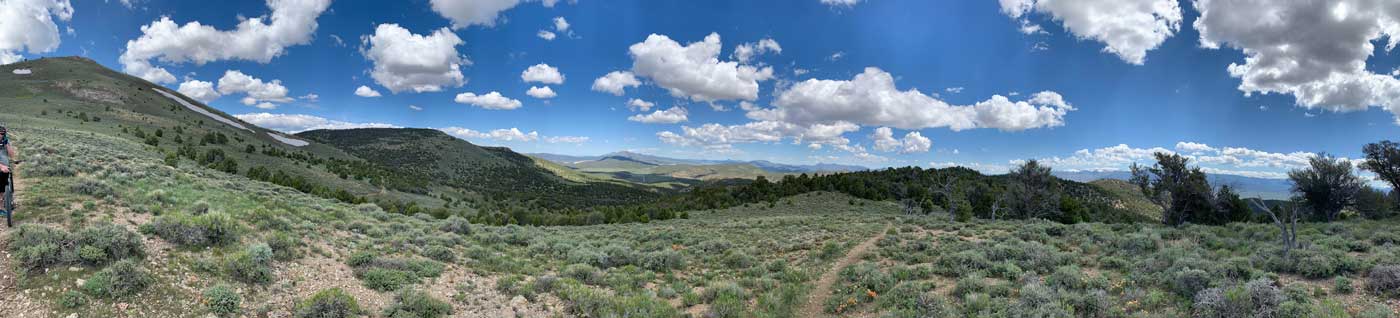 Zero crowds mountain biking ely nevada